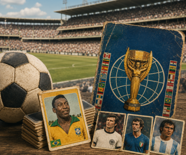 DAS BANCAS AO ESTÁDIO: A ORIGEM DOS ÁLBUNS DA COPA DO MUNDO